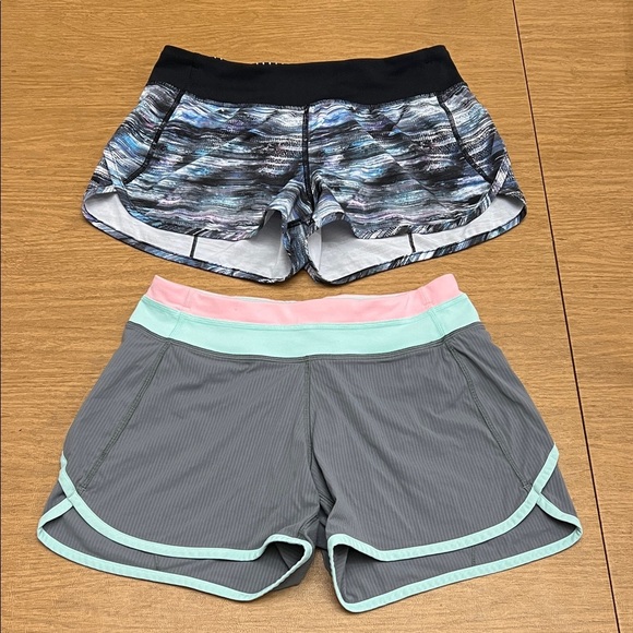 Lot of 2 Ivivva shorts size 14 with built in liner - Picture 1 of 10